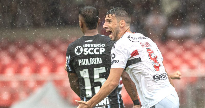 Calleri em São Paulo x Corinthians