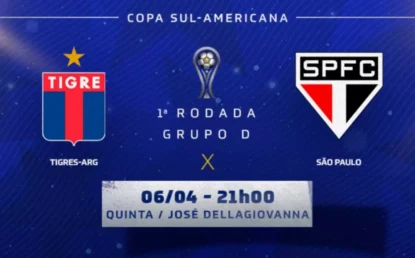 Tigre x São Paulo: provável escalação, desfalques, arbitragem e onde assistir
