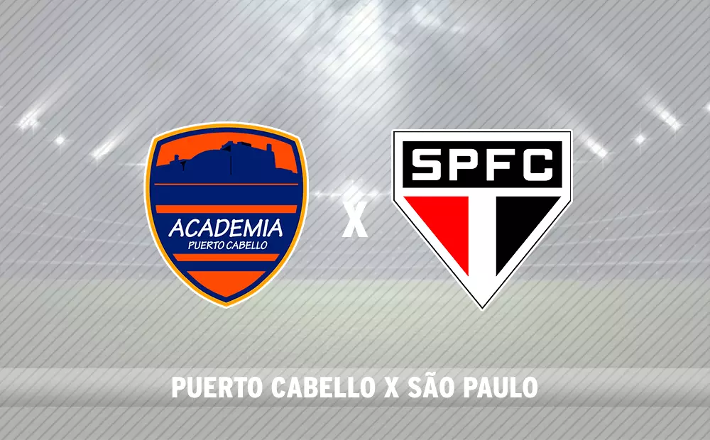 Onde assistir Puerto Cabello x São Paulo