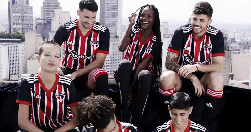 nova camisa do São Paulo