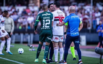 Abel diz que o São Paulo não é um adversário qualquer e explica briga com Calleri