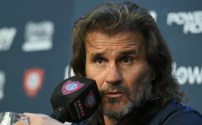 “Acabou de eliminar o Palmeiras”; técnico do San Lorenzo elogia o São Paulo