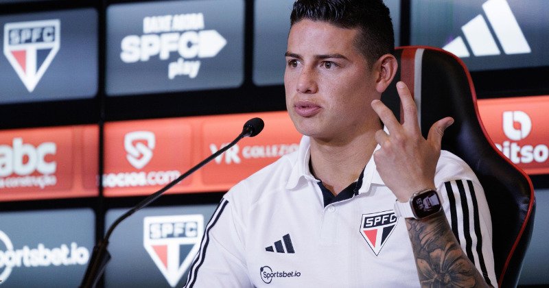 James Rodríguez São Paulo