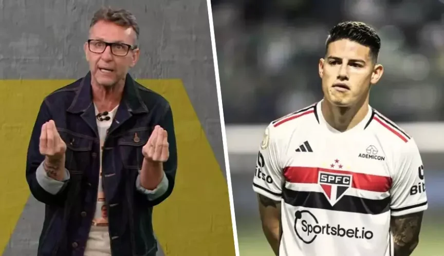 Neto faz comparação com James Rodríguez “Se eu tivesse nascido na Colômbia”