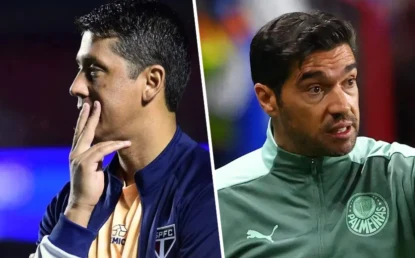 Abel projeta São Paulo x Palmeiras e admite: ‘Não tenho sorte contra eles’