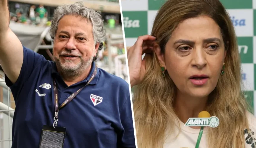 Casares e Leila Pereira