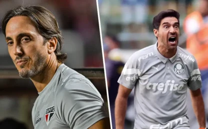 Cicinho volta a cravar Zubeldía como técnico que supera Abel Ferreira no Brasil