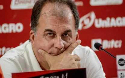 Após Carpini chegar, presidente do Vitória afirma: “Falaram que o São Paulo não tem a estrutura que a gente tem”