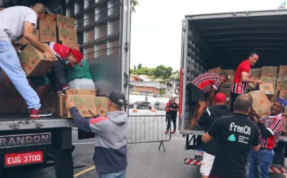 São Paulo abre Morumbis para arrecadar mantimentos para famílias do Rio Grande do Sul