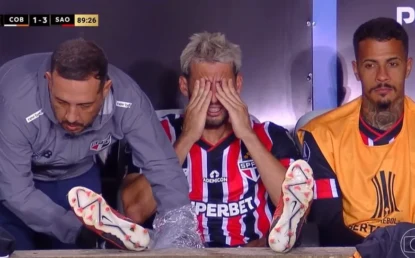 Calleri faz desabafo após suspeita de nova lesão no São Paulo: “Não consigo ter sequência”