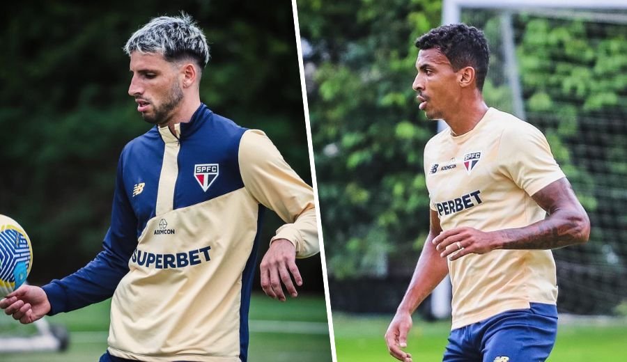 Calleri e Luiz Gustavo