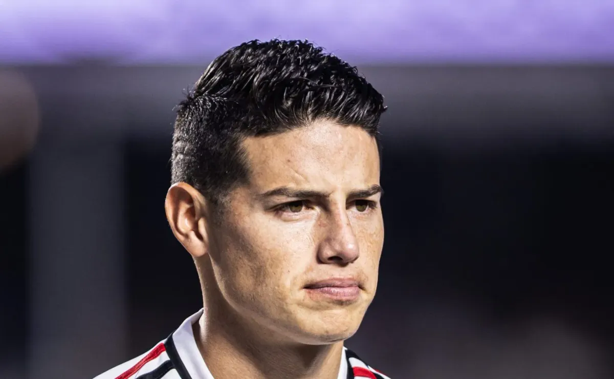 James Rodriguez jogador do Sao Paulo