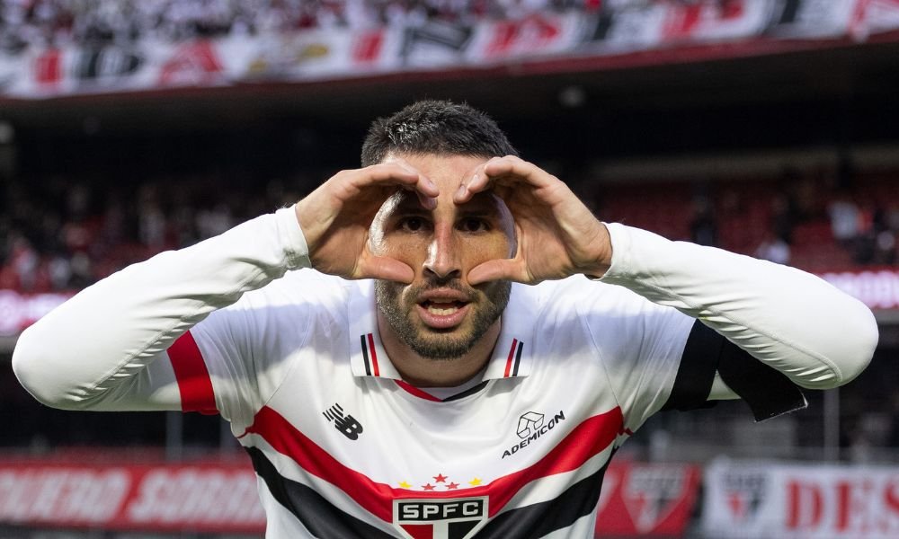 Calleri em São Paulo x Bahia