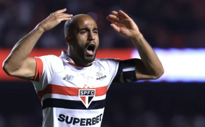 ‘Todo mundo bateu e apanhou’, diz Lucas após treta em Palmeiras x São Paulo