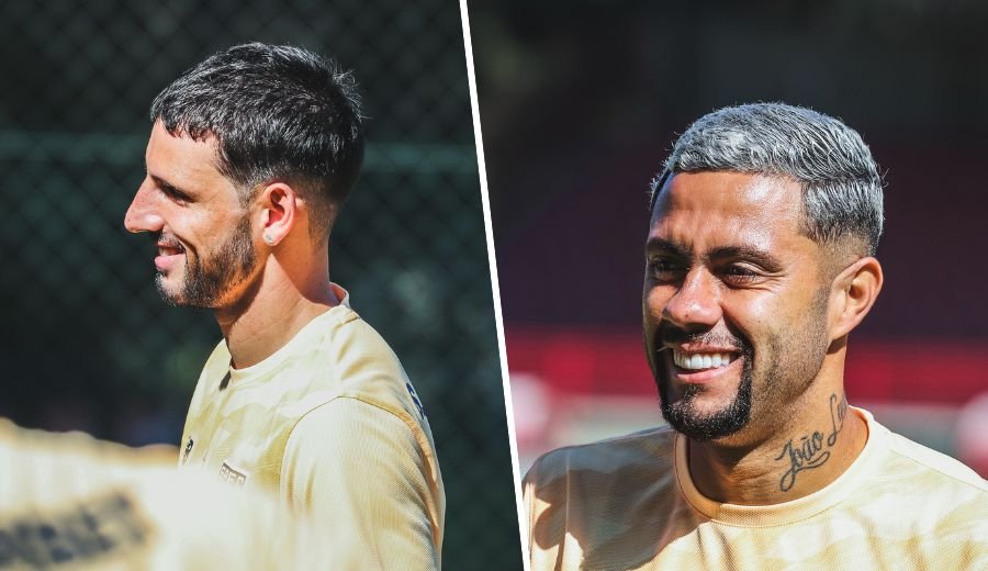 Calleri e Welington Rato