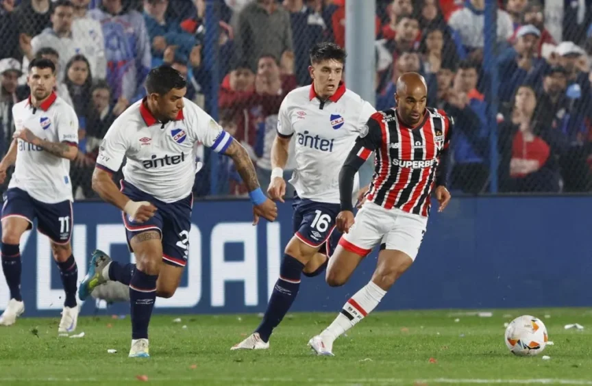 São Paulo empata com Nacional em jogo de ida das oitavas da Libertadores