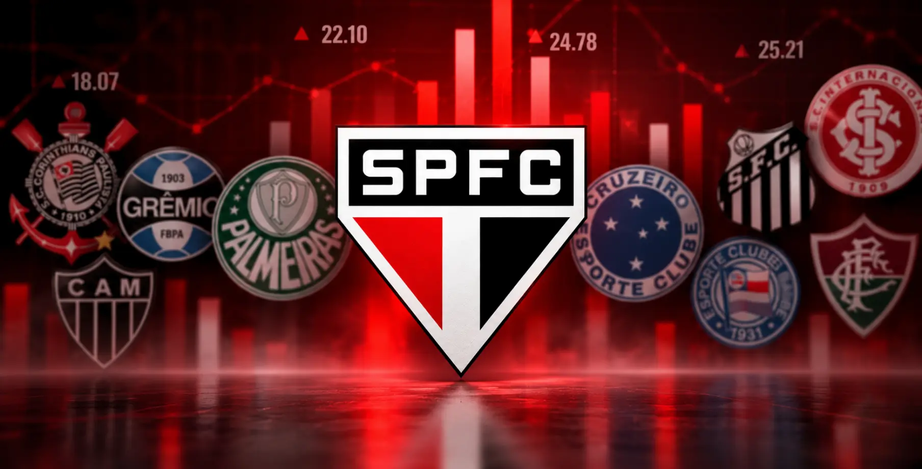 Portal revela folha salarial dos clubes brasileiros; veja posição do São Paulo