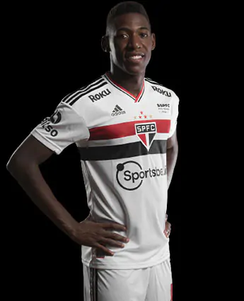 Léo Pelé PNG, Fundo preto, imagem sem fundo, São Paulo, jogador do São Paulo, jogador do SPFC.