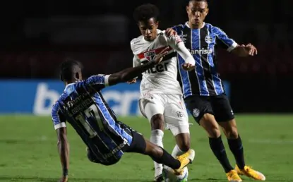 Em jogo fraco tecnicamente, São Paulo somente empata com o Grêmio