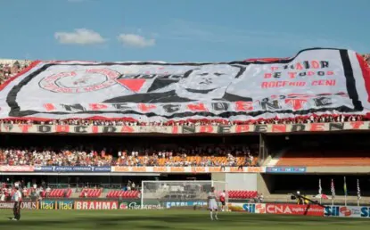Independente não vai homenagear Rogério Ceni com bandeirão no domingo