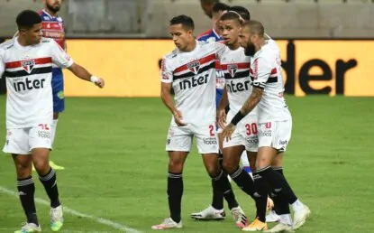 São Paulo empata com Fortaleza em primeiro jogo das oitavas da Copa do Brasil