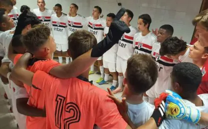 São Paulo vence a sétima seguida no Brasileiro sub-17