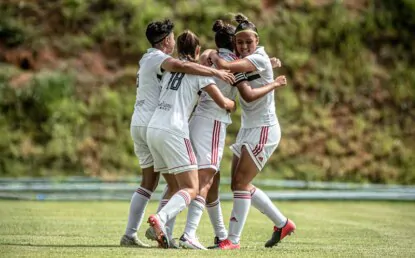 São Paulo derrota o Grêmio e avança  à semifinal do BR Feminino Sub-16