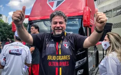 Julio Casares é eleito o novo presidente do São Paulo