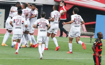 São Paulo vence o Sport no Morumbi e abre cinco de vantagem para o vice