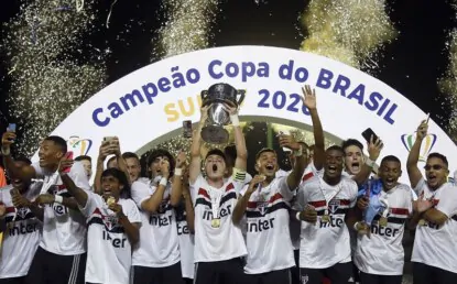 É CAMPEÃO! São Paulo vence Fluminense no último lance e é bi da Copa do Brasil sub-17