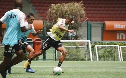 Rojas se recupera mas não tem oportunidade com Fernando Diniz