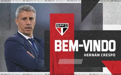 NOVO COMANDANTE! São Paulo anuncia Hernán Crespo