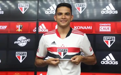 Atacante Bruno Rodrigues é apresentado no São Paulo