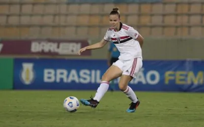Pelo Brasileirão Feminino São Paulo bate o Botafogo em Cotia