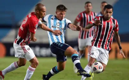 Em jogo pegado, São Paulo empata com Racing na Argentina