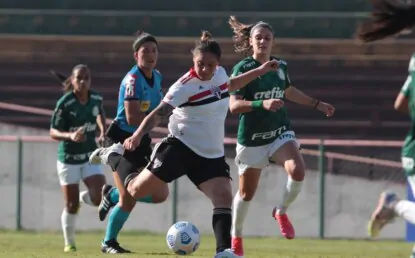 São Paulo empata com o Palmeiras no Brasileiro Feminino