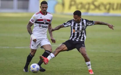 São Paulo perde para o Atlético-MG e segue sem vencer no Brasileirão