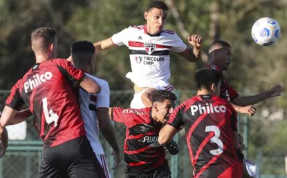 São Paulo estreia com vitória sobre o Athlético-PR pelo Brasileiro sub-20