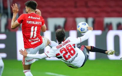 Com golaço de Igor Gomes, São Paulo vence o Inter no Beira Rio