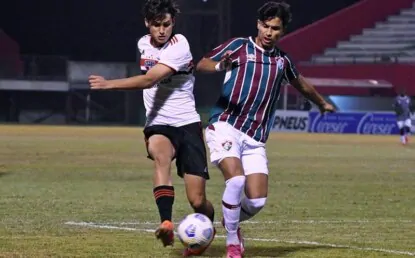 São Paulo perde para o Fluminense, mas avança a semifinal do Brasileiro sub-17