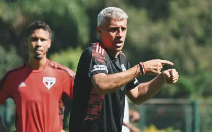 Números de Crespo em mata-matas animam; o treinador venceu todos em que participou no São Paulo