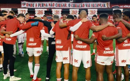 São Paulo é o 7º clube do Brasileirão com mais jogos na temporada de 2021