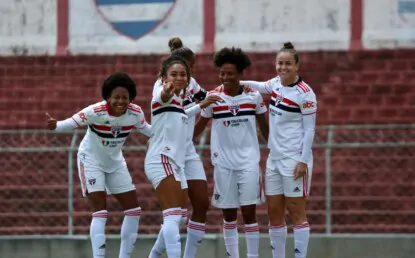 Fora de casa, São Paulo goleia o Nacional pelo Paulista Feminino