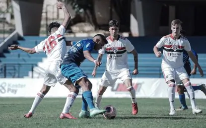 Com ótima campanha, Sub-20 do São Paulo vence o São Bento e mantém a invencibilidade no Campeonato Paulista