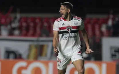 Calleri lamenta empate e comenta sua condição física: “Fazia muito tempo que eu não jogava, eu senti o ritmo da partida”