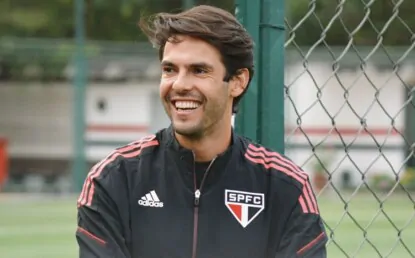 Em período de observação no São Paulo, Kaká rasga elogios à Ceni: “É um dos melhores treinadores no Brasil”
