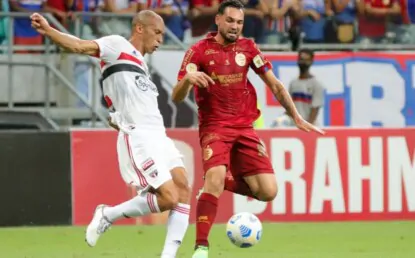São Paulo joga mal e perde para o Bahia fora de casa