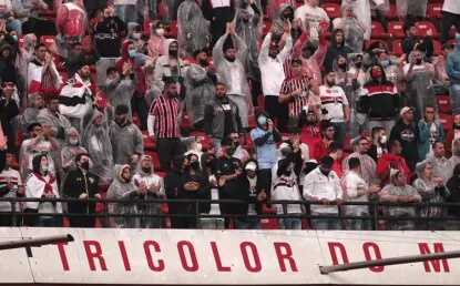 São Paulo tem setores esgotados no Morumbi para partida contra o Flamengo