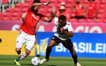São Paulo é derrotado pelo Internacional em 1° jogo da final do Brasileiro Sub-20