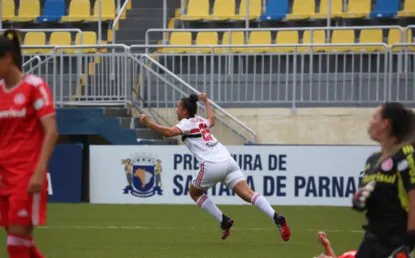 Na fina do Brasil Ladies Cup! Em partida truncada, São Paulo vence o Internacional